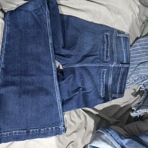 Flying Monkey Dark Blue Flare Jeans